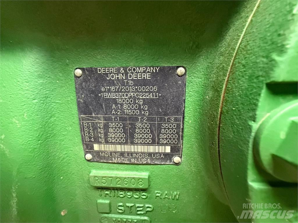 John Deere 8R370 Žemės ūkis - Kita