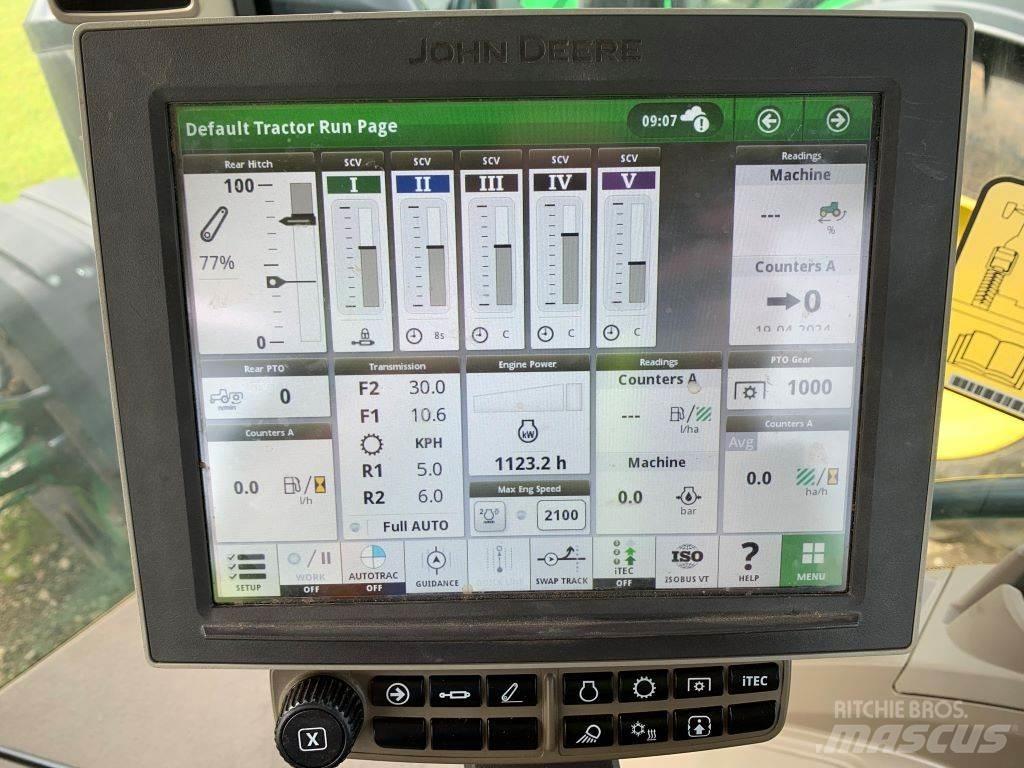 John Deere 8RX410 Traktoriai