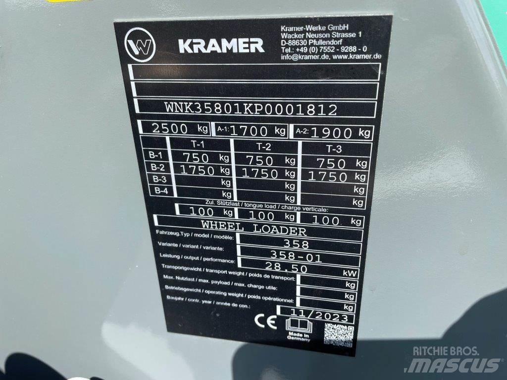 Kramer KL14.5 Teleskopiniai krautuvai žemės ūkiui