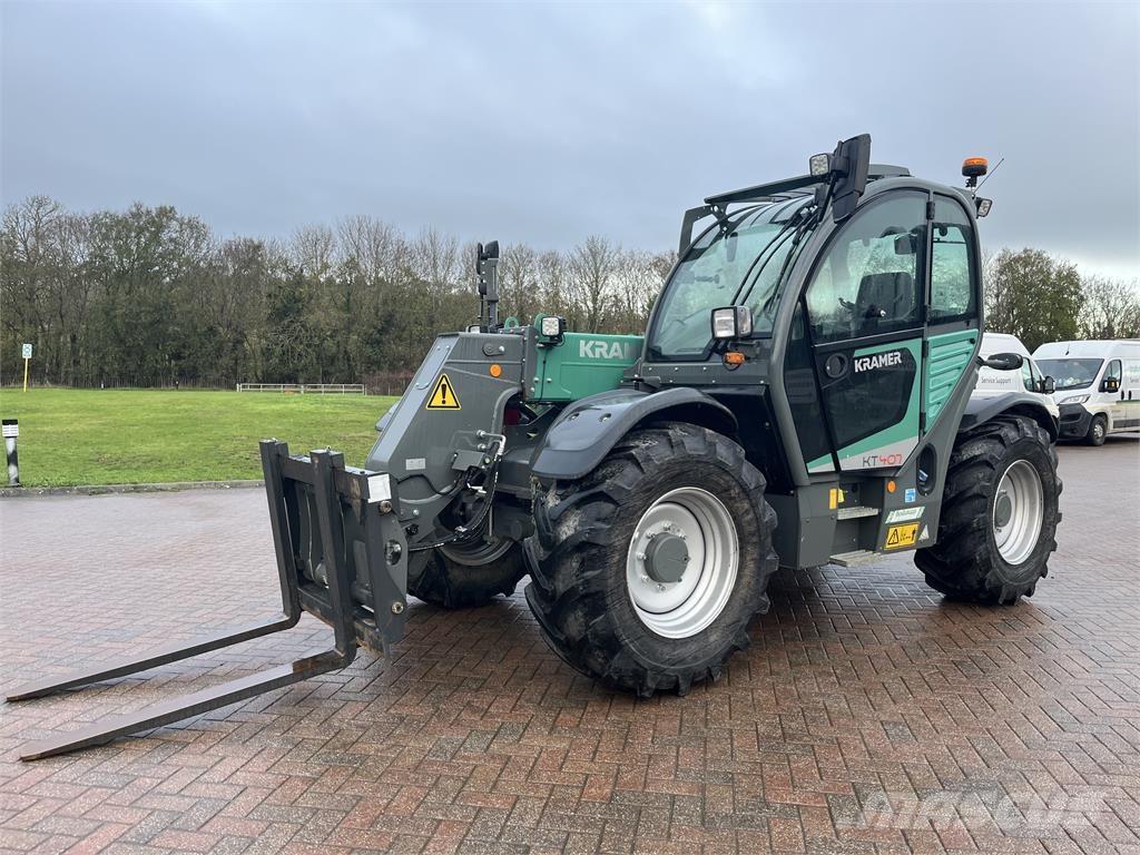 Kramer KT407 Teleskopiniai krautuvai žemės ūkiui