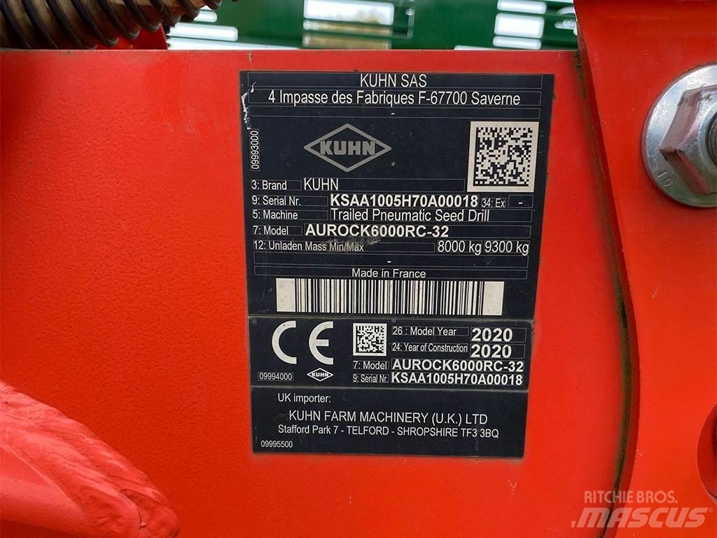 Kuhn AUROCK 6000 Sėjimo technika