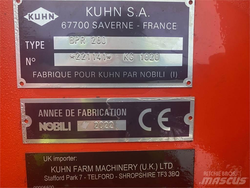 Kuhn BPR280 RH Ganyklų šienapjovės / rėžtuvės