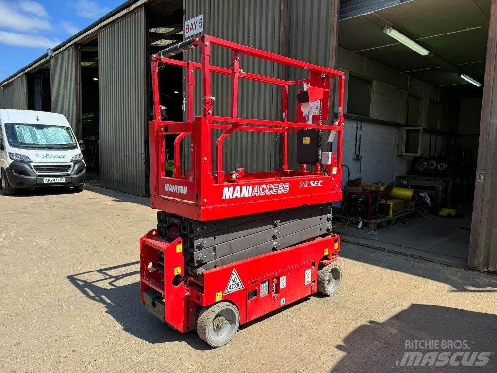 Manitou 78 SEC Žirkliniai keltuvai