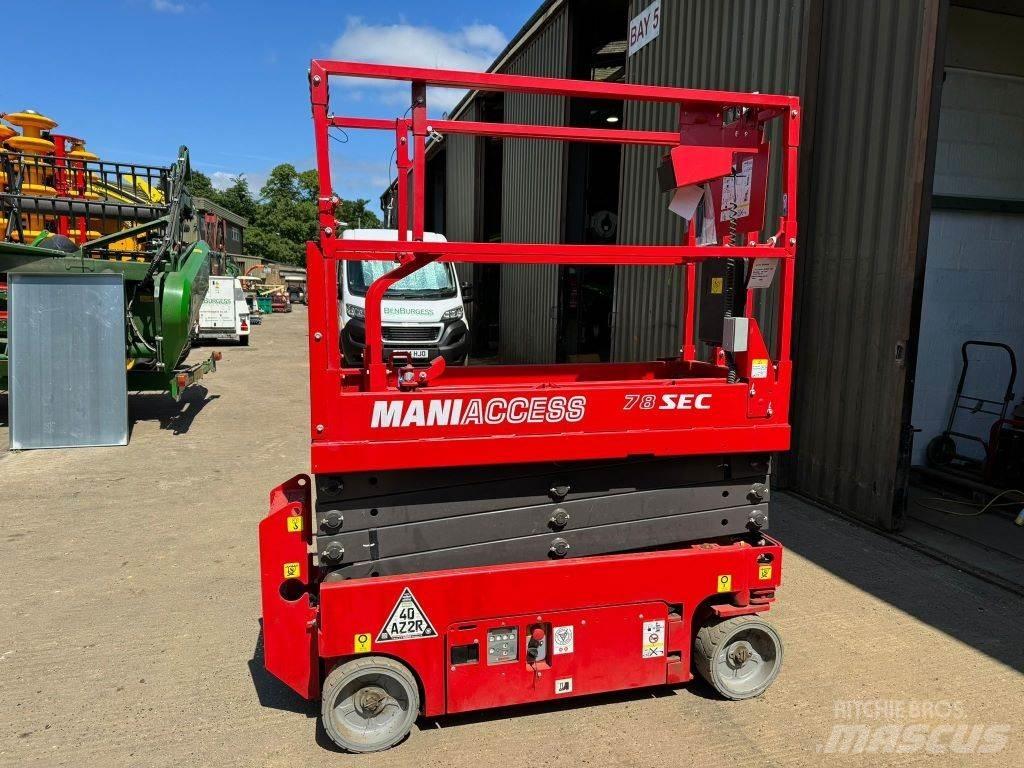 Manitou 78 SEC Žirkliniai keltuvai