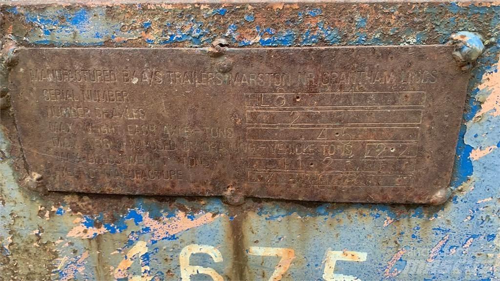 Marston 8 TONNE Bendrosios paskirties priekabos