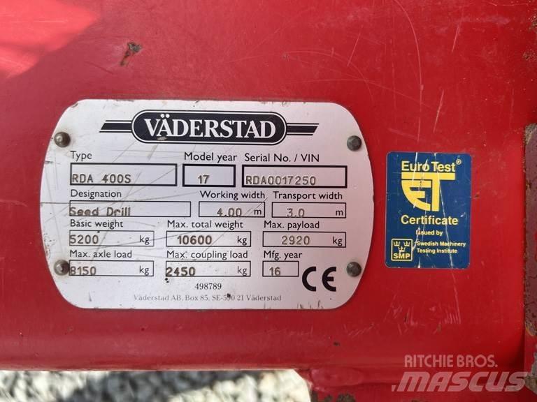 Väderstad RDA400S Sėjimo technika