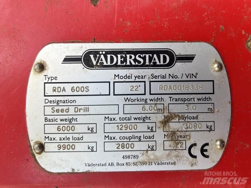 Väderstad RDA600S Sėjimo technika