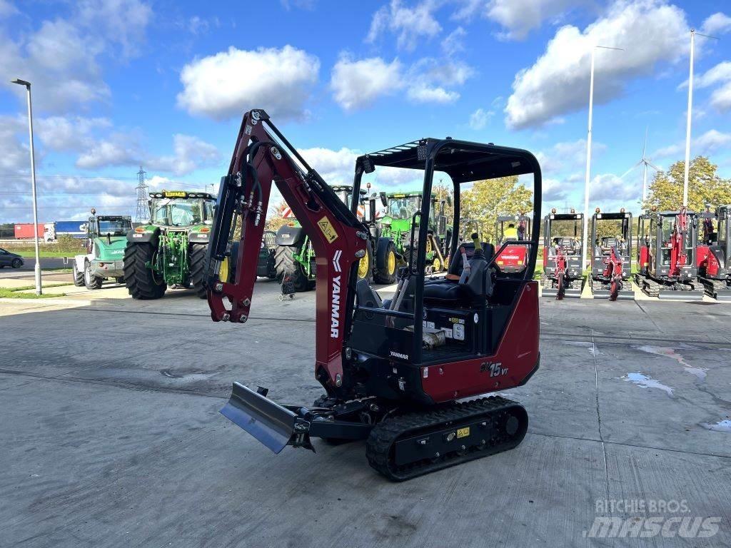Yanmar SV15VT Vidutinės galios ekskavatoriai 7-12 t