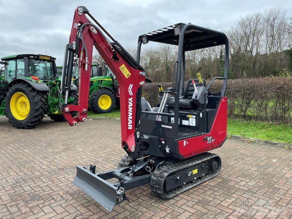 Yanmar SV15VT Vidutinės galios ekskavatoriai 7-12 t