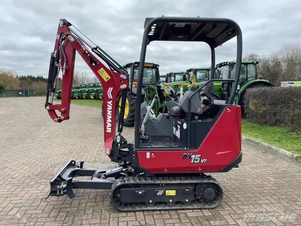 Yanmar SV15VT Vidutinės galios ekskavatoriai 7-12 t