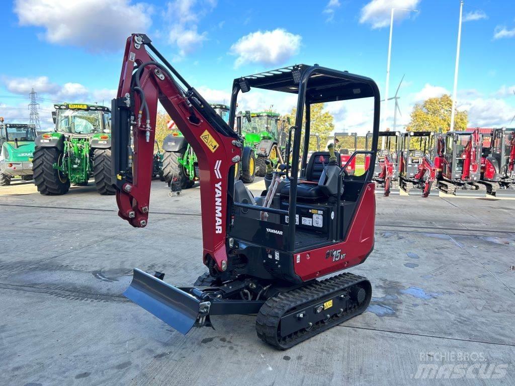 Yanmar SV15VT Vidutinės galios ekskavatoriai 7-12 t