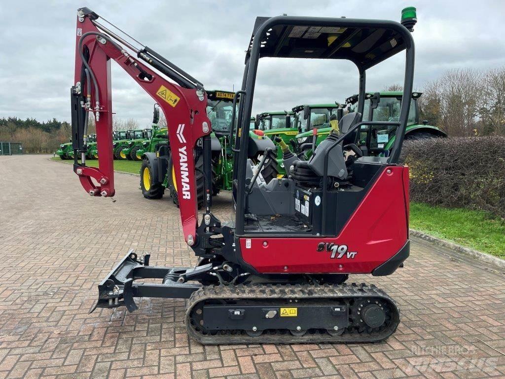 Yanmar SV19VT Vidutinės galios ekskavatoriai 7-12 t