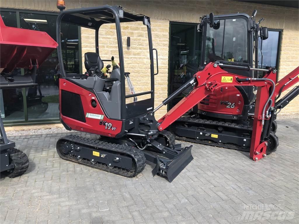 Yanmar SV19VT Vidutinės galios ekskavatoriai 7-12 t