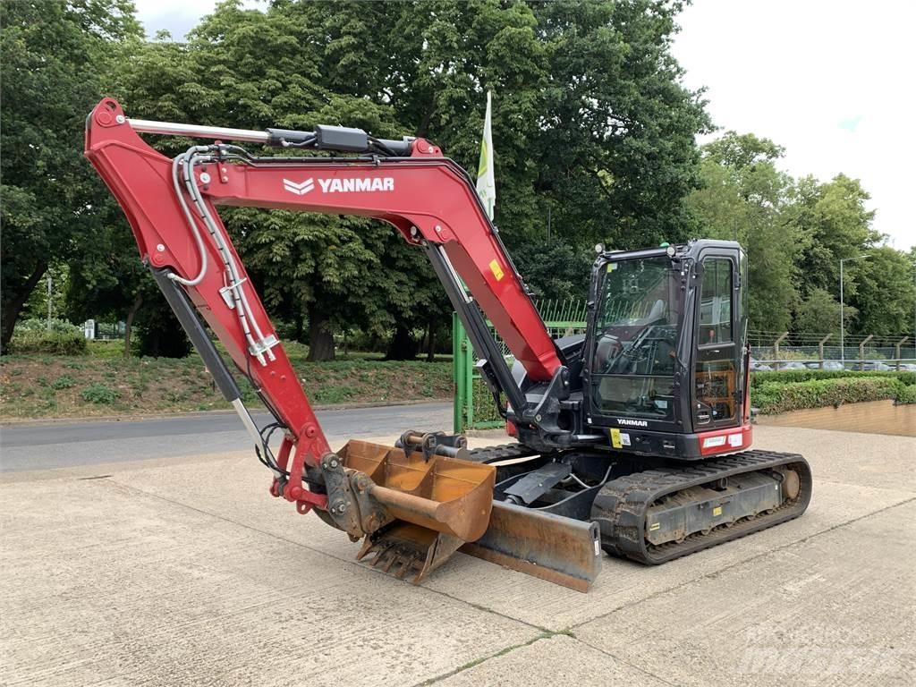 Yanmar SV86-7 Vidutinės galios ekskavatoriai 7-12 t