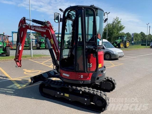 Yanmar VIO26-6 Vidutinės galios ekskavatoriai 7-12 t
