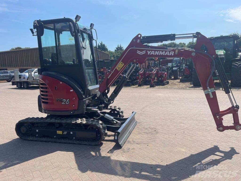 Yanmar VIO26-6 Vidutinės galios ekskavatoriai 7-12 t
