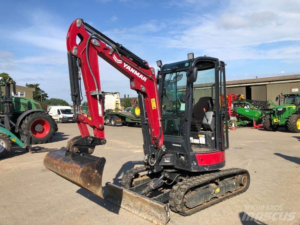 Yanmar VIO26-6 Vidutinės galios ekskavatoriai 7-12 t