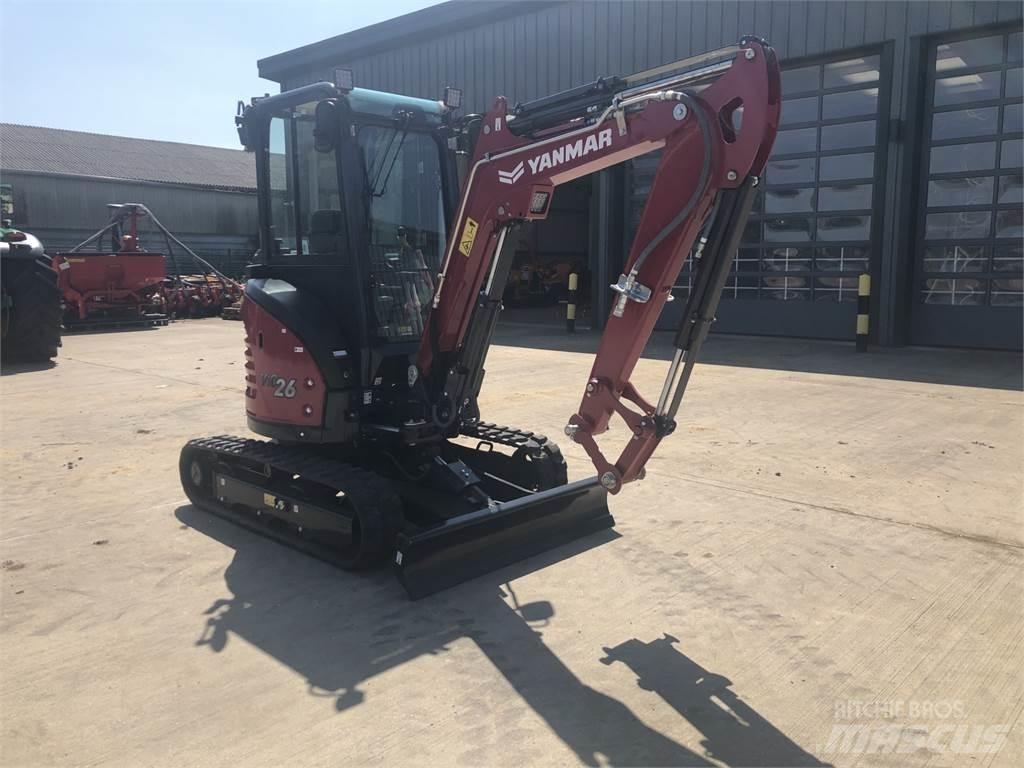 Yanmar VIO26-6 Vidutinės galios ekskavatoriai 7-12 t