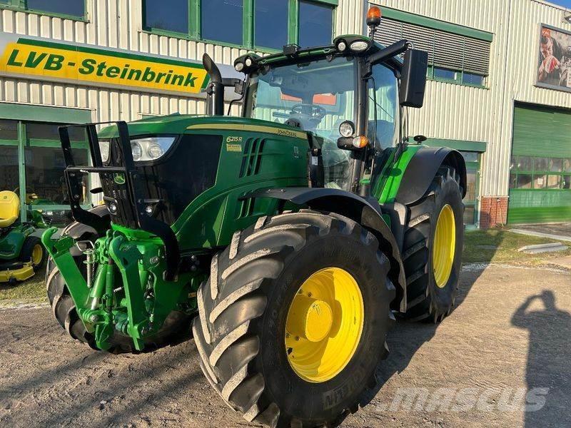 John Deere 6215R Traktoriai