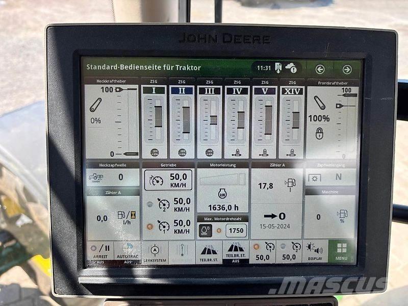 John Deere 6250R Traktoriai