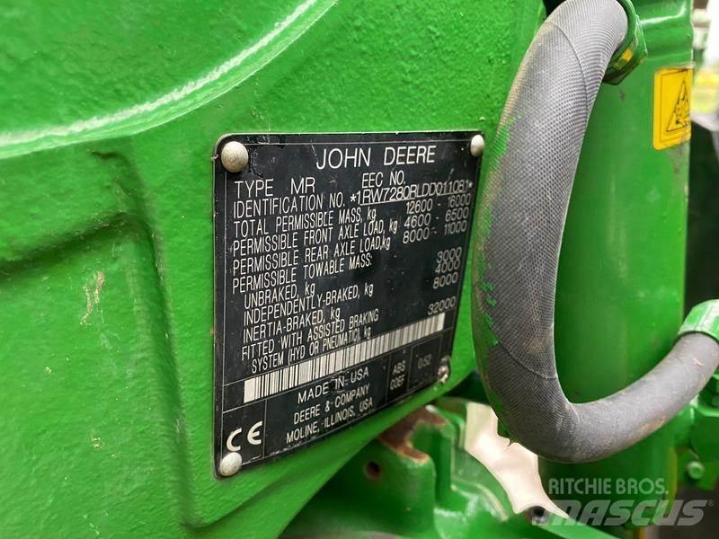 John Deere 7280R Traktoriai