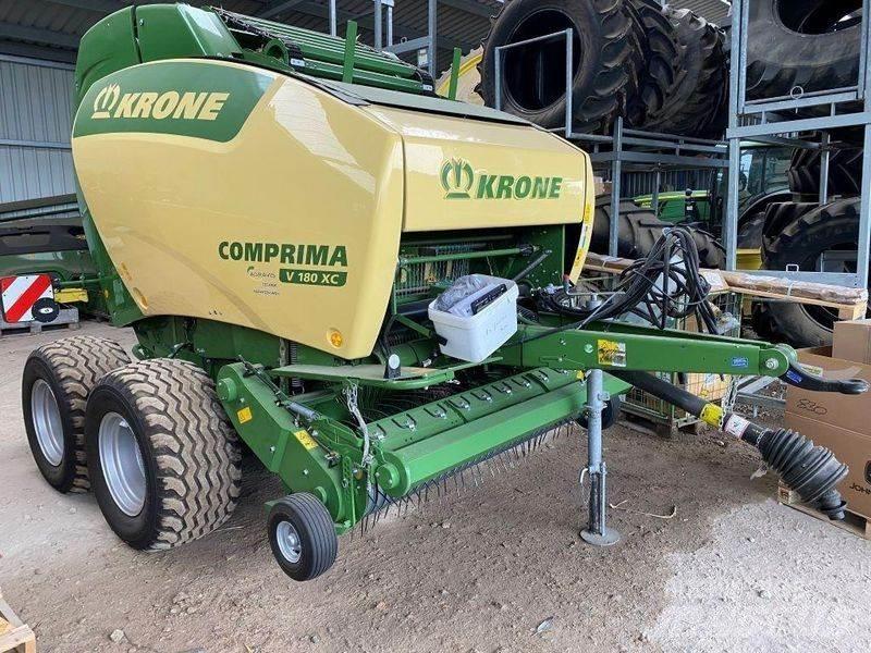 Krone V180XC Stačiakampių ryšulių presai
