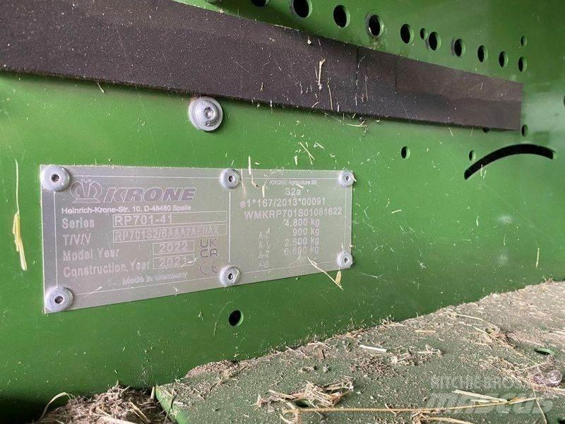 Krone V180XC Stačiakampių ryšulių presai