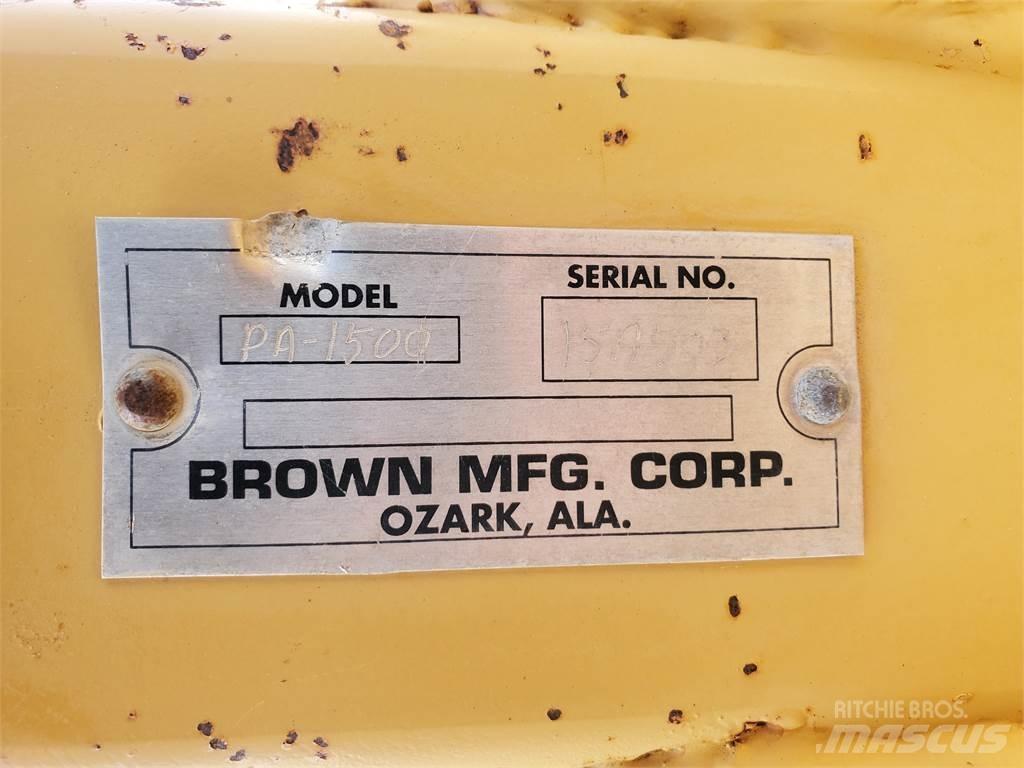 Brown PA1500 Sunkiosios lauko akėčios