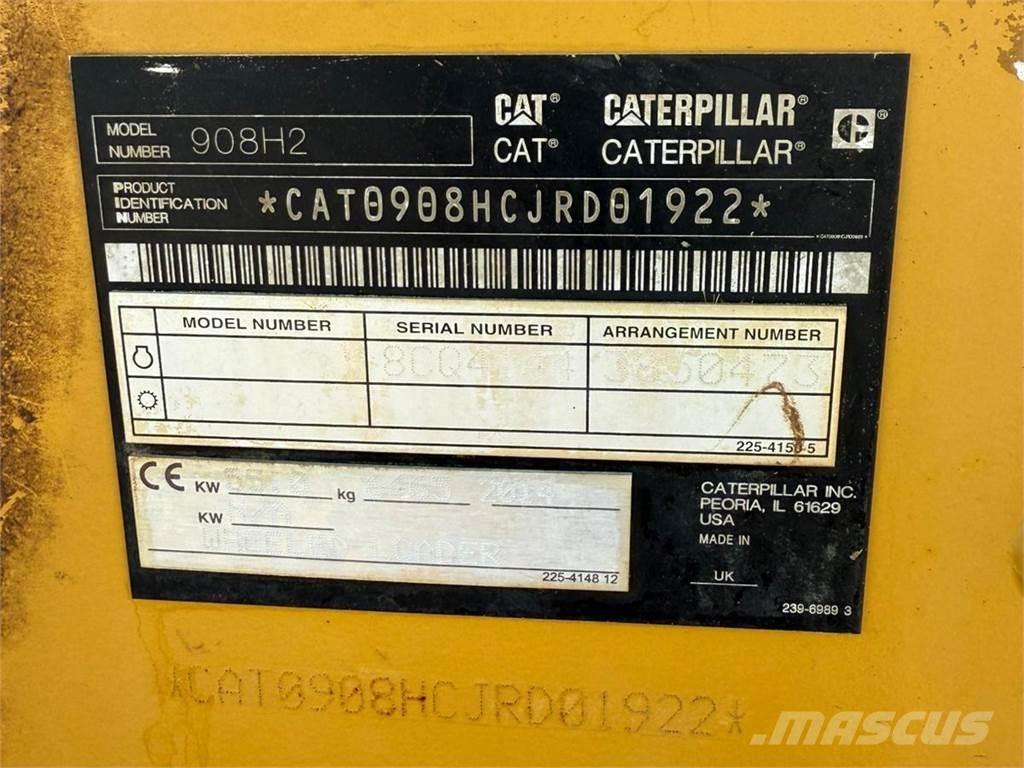 CAT 908H2 Statyba - Kita