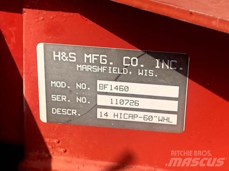 H&S BF1660 Šieno grėbliai ir vartytuvai