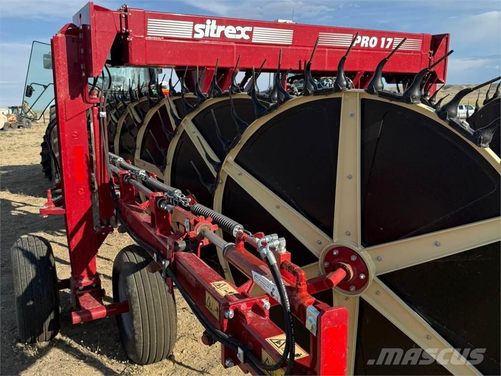 Sitrex Pro17 Šieno grėbliai ir vartytuvai