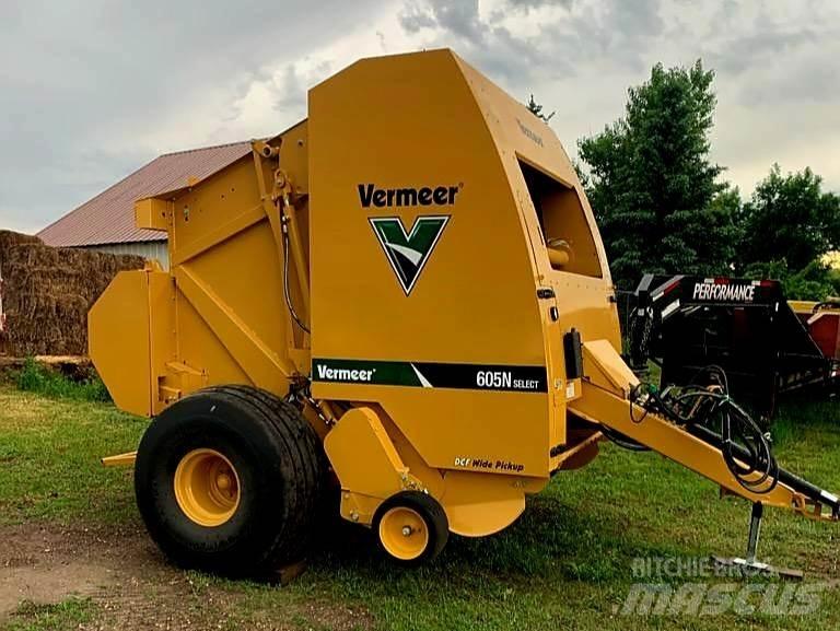 Vermeer 605N Ritinių presai