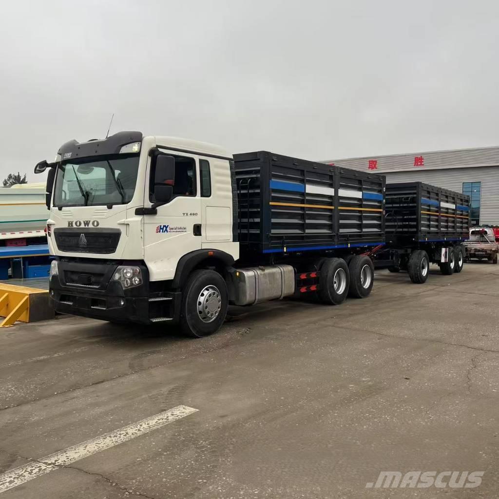 Howo TX Savivarčių priekabų vilkikai