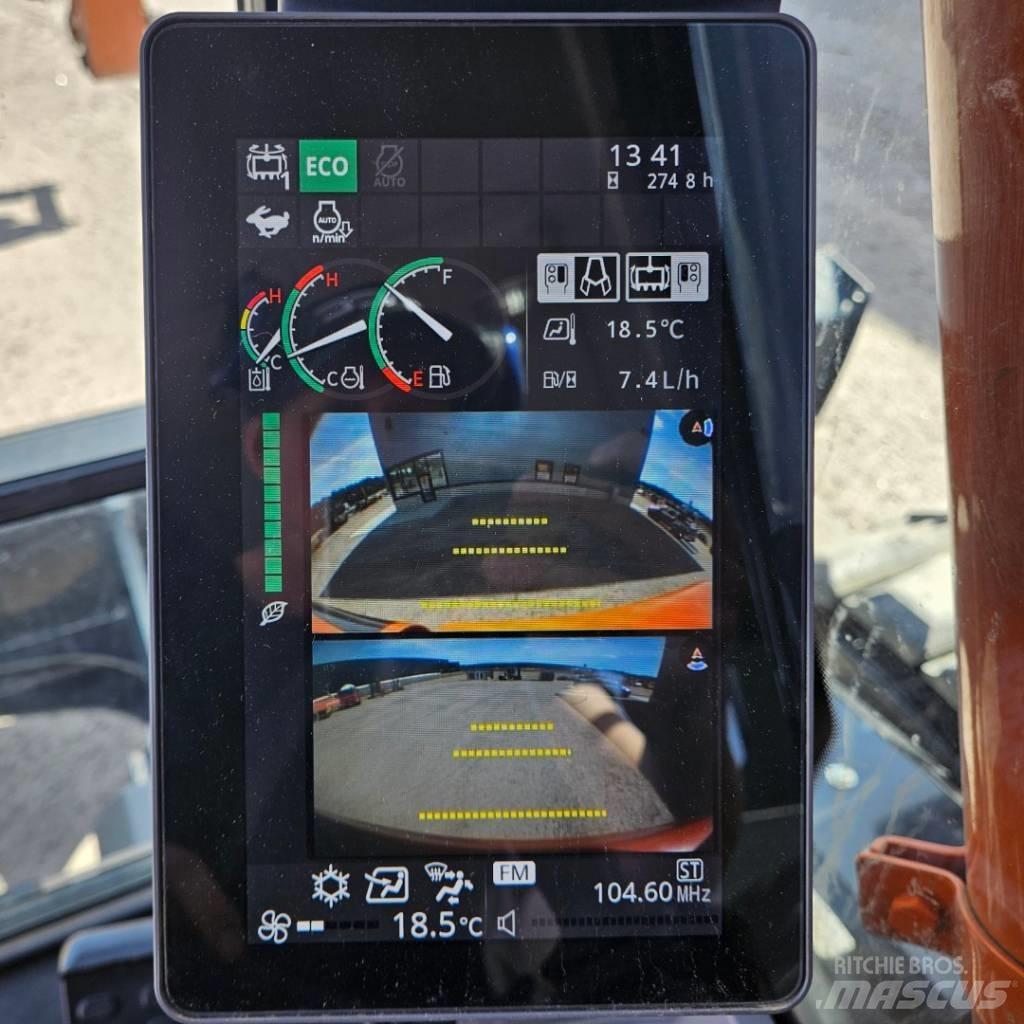 Hitachi ZX135US-7 Vikšriniai ekskavatoriai