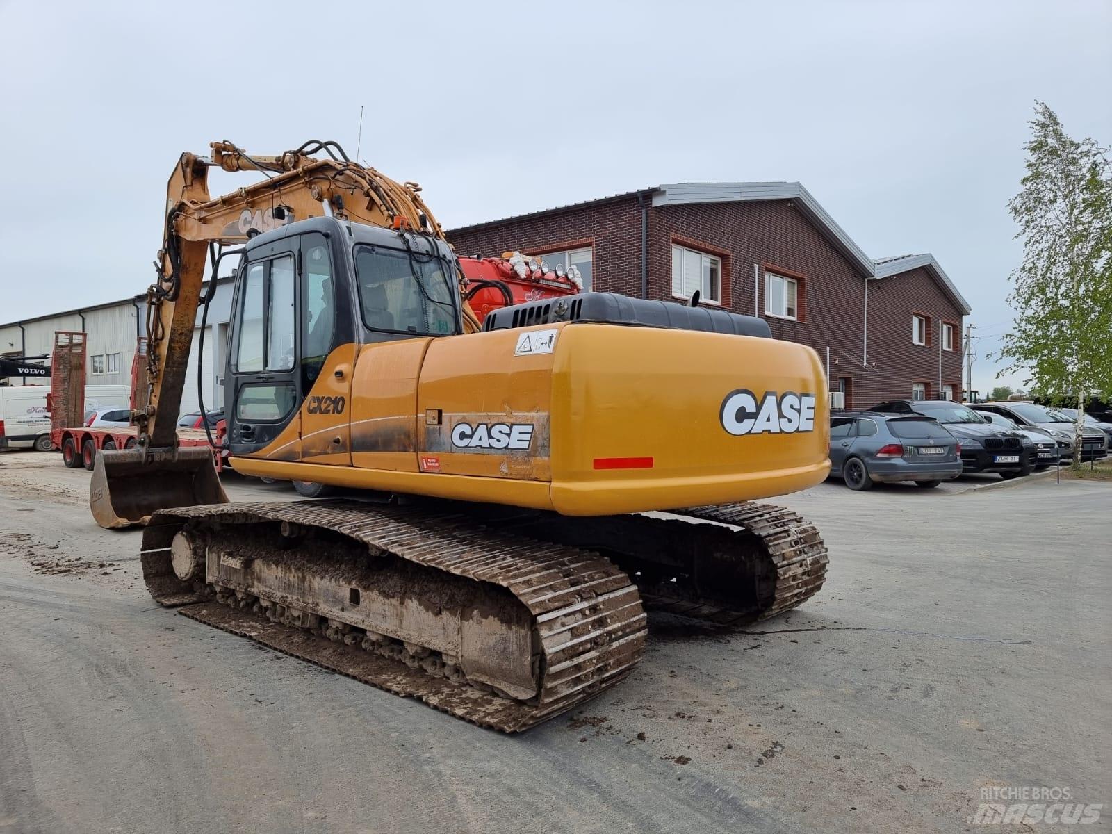 CASE CX 210 LC Vikšriniai ekskavatoriai
