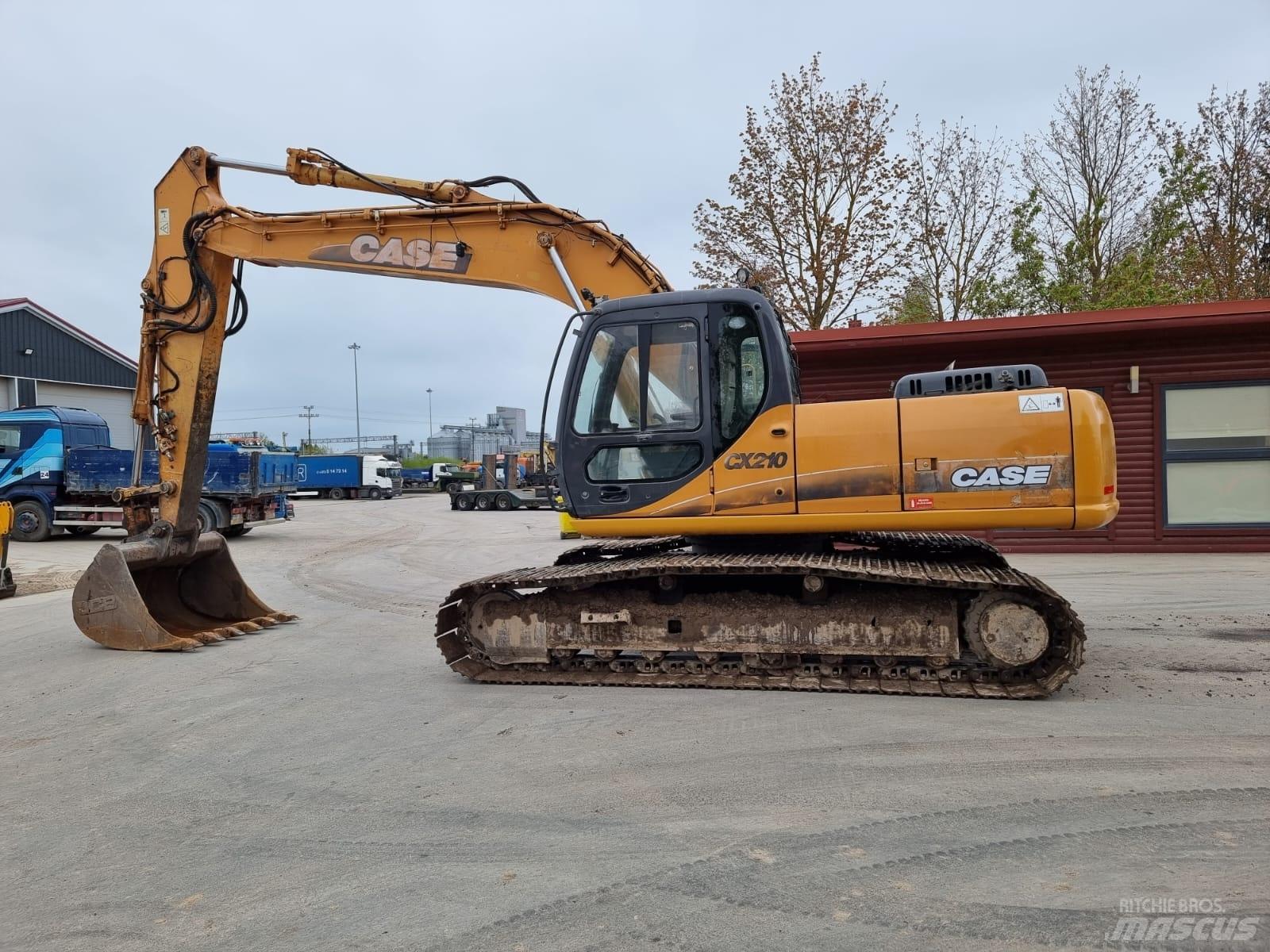 CASE CX 210 LC Vikšriniai ekskavatoriai