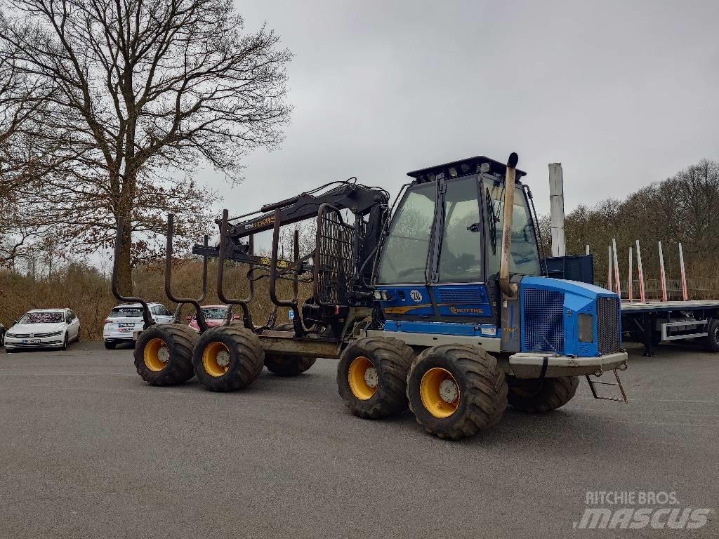 Rottne F10B Naudoti miškovežiai (Forvarderiai)