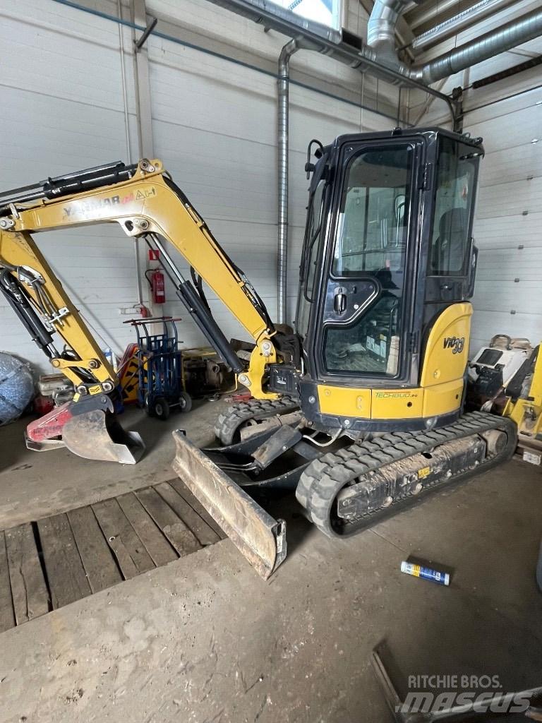 Yanmar Vio 33 Mini ekskavatoriai < 7 t
