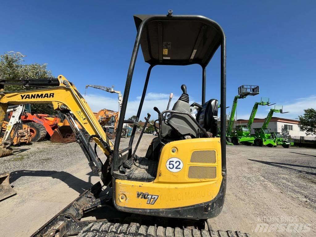 Yanmar Vio 17 Mini ekskavatoriai < 7 t