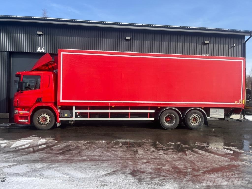 Scania P 340 Sunkvežimiai su dengtu kėbulu