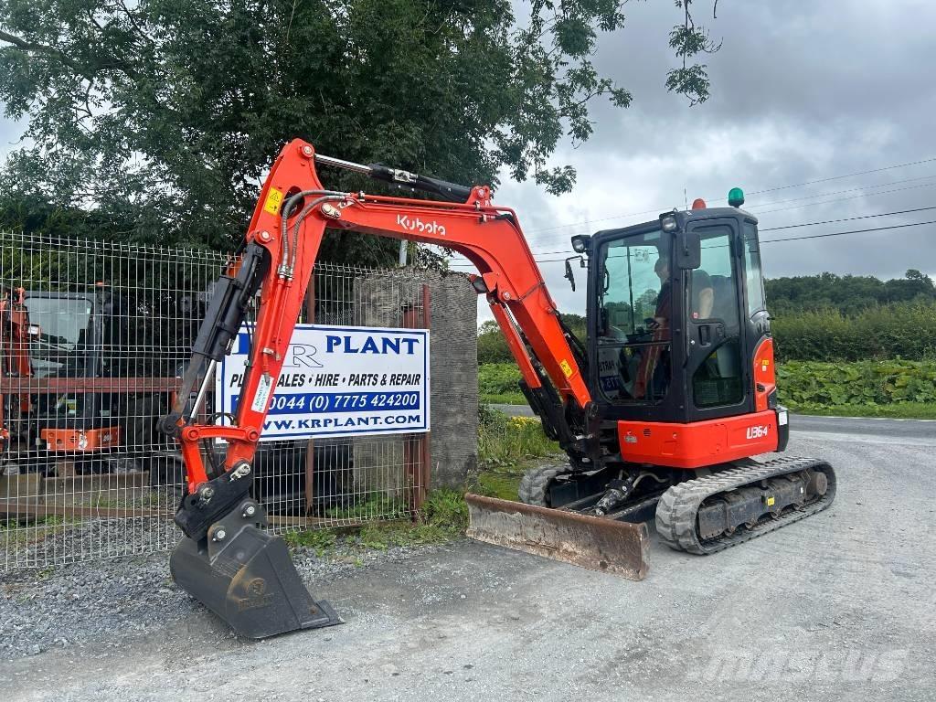 Kubota U 36-4 Mini ekskavatoriai < 7 t