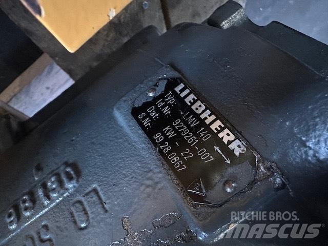 Liebherr LMV 140 Hidraulikos įrenginiai
