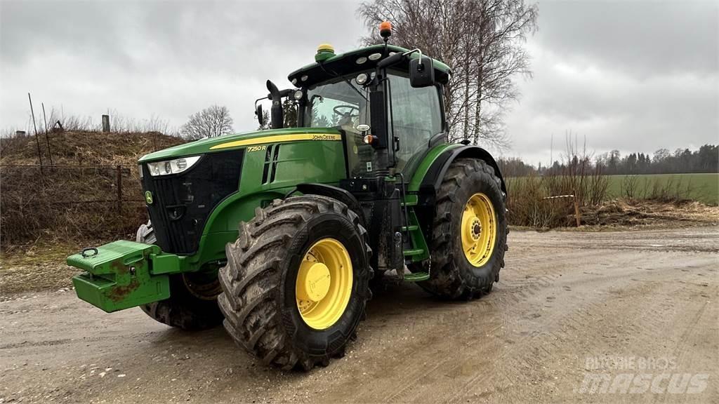 John Deere 7250R Traktoriai