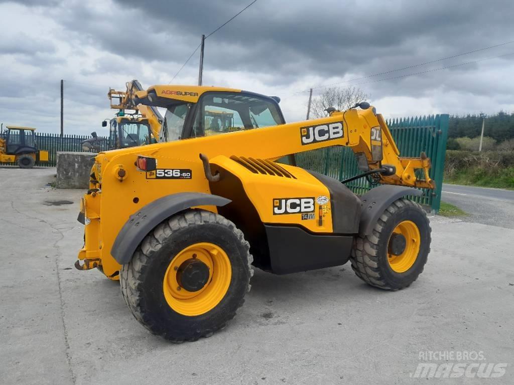 JCB 536-60 Teleskopiniai krautuvai