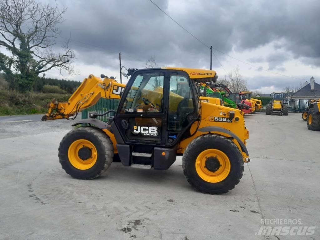 JCB 536-60 Teleskopiniai krautuvai