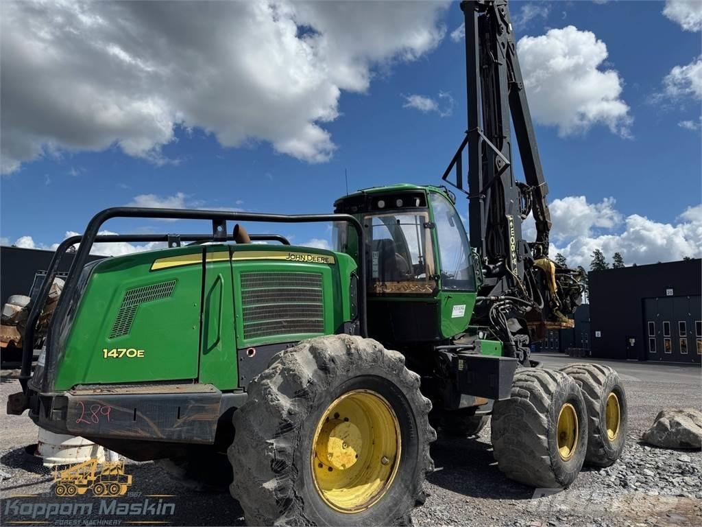 John Deere 1470E Miško technika (Harvesteriai)
