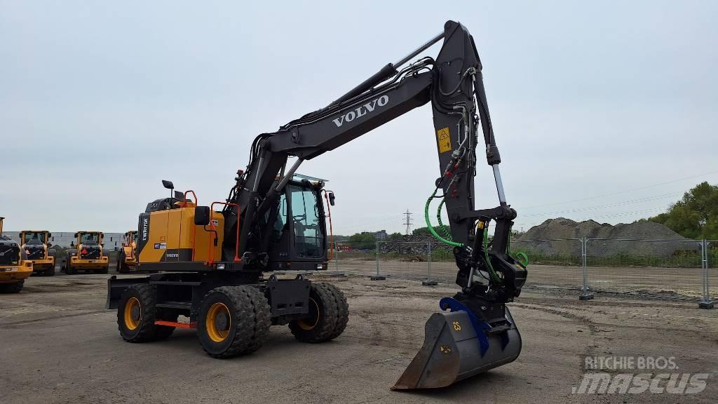 Volvo EWR 170 E Ratiniai ekskavatoriai