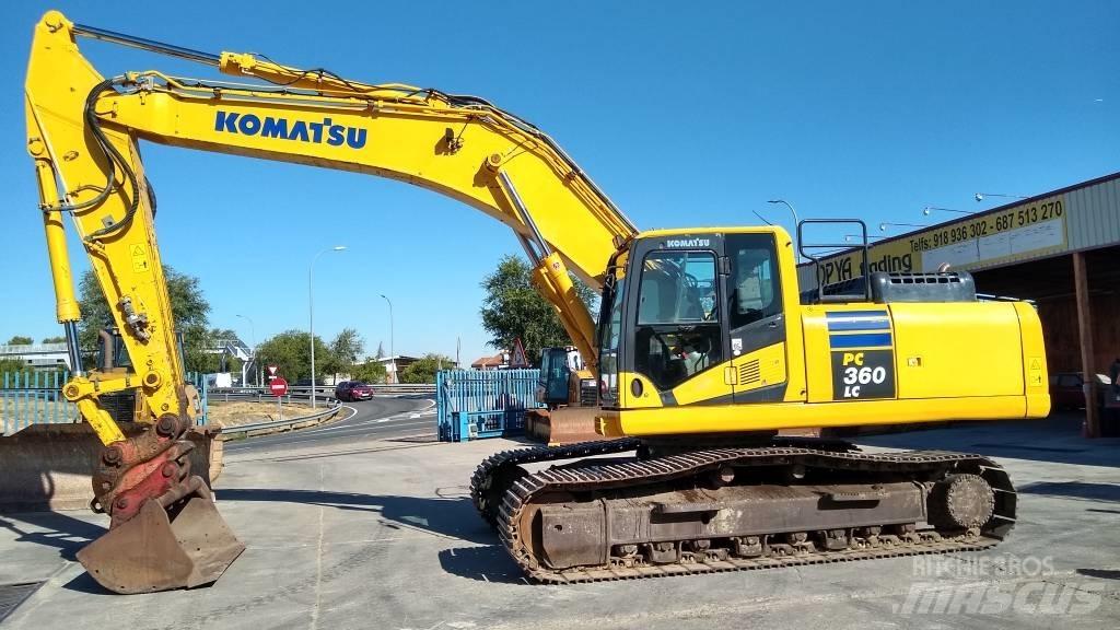 Komatsu PC360LC-10 Vikšriniai ekskavatoriai