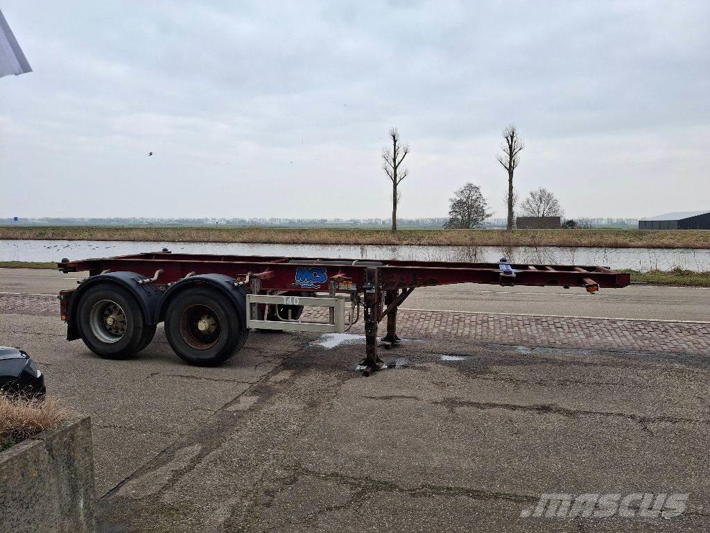 Pacton TXC 230 Konteinerių puspriekabės