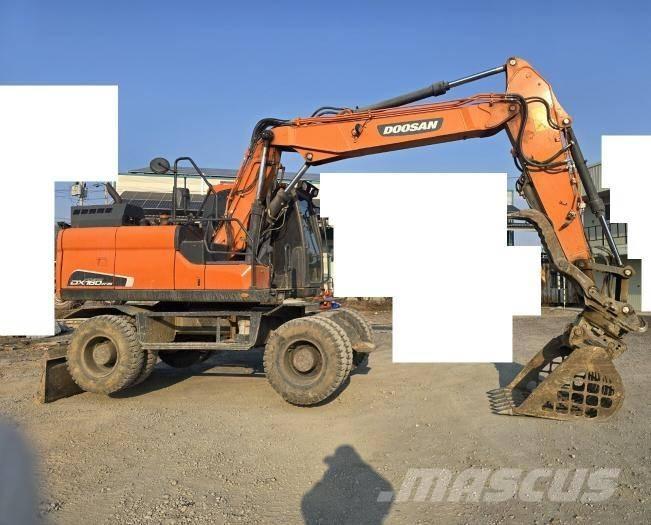 Doosan DX 140 W-5 Ratiniai ekskavatoriai